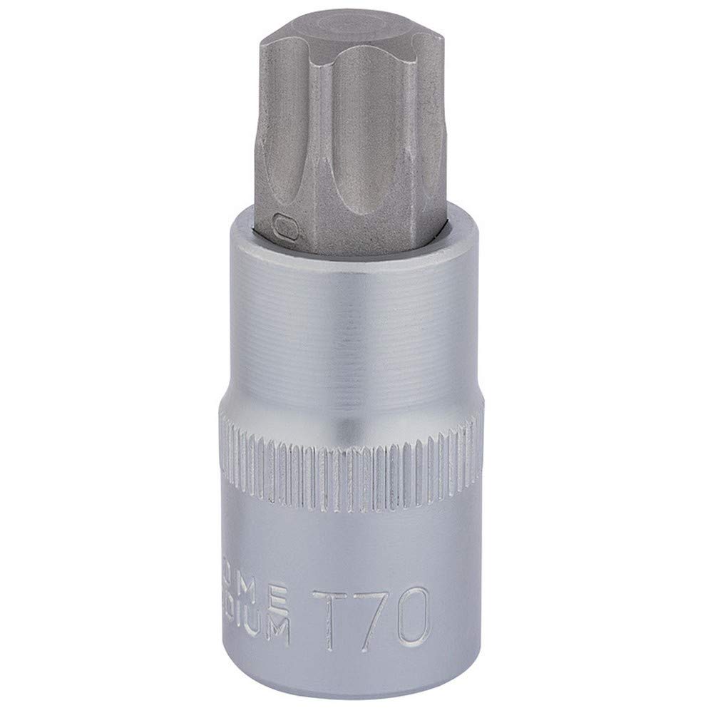 Draper Tx-Star® Socket Bit, 1/2"" Sq. Dr., T70 X 55Mm 5010559163250