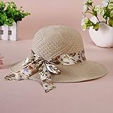 Photo Gallery cpygmxi summer girls sun hats wide brim bowknot straw hat with ribbon outdoor sun protection women hats ladies caps Photo Gallery cpygmxi summer girls sun hats wide brim bowknot straw hat with ribbon outdoor sun protection women hats ladies caps