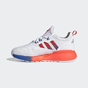 Buy adidas Kids Boys Zx 2K Sneakers Shoes Casual - White, White
