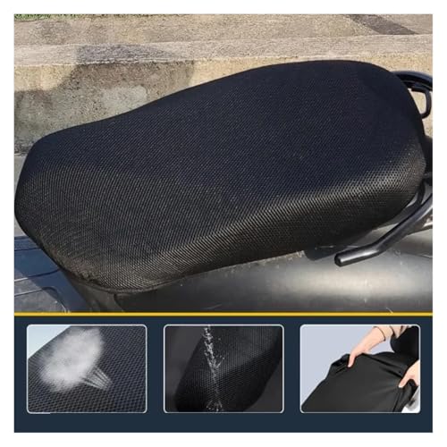 Funda asiento motocicleta transpirable para solucionar el sudor y calor 6