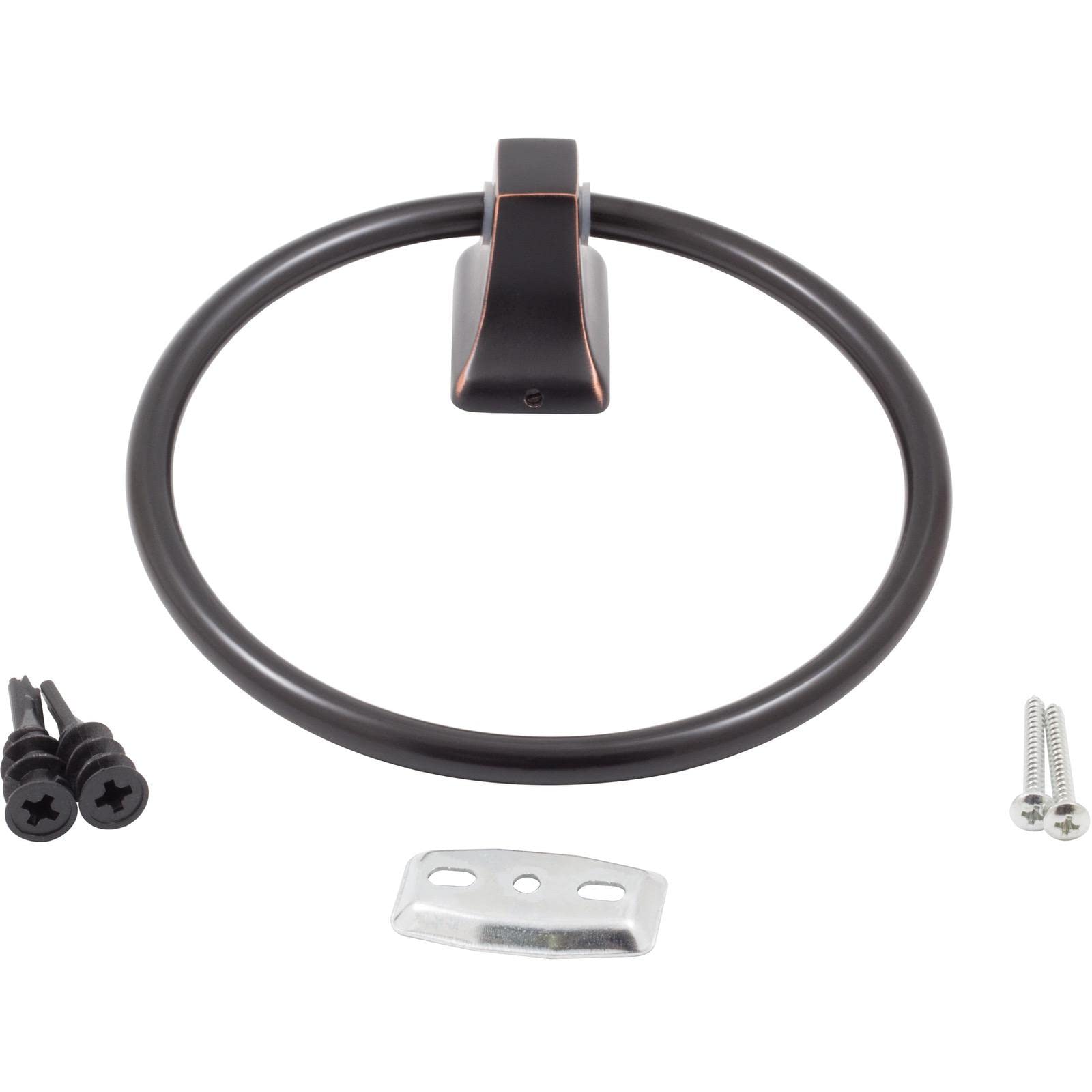 Stone Harbor Hardware Lakewood Towel Ring In Satin Nickel - 4200-15 Bathroom Accessory 7 thumbnail image