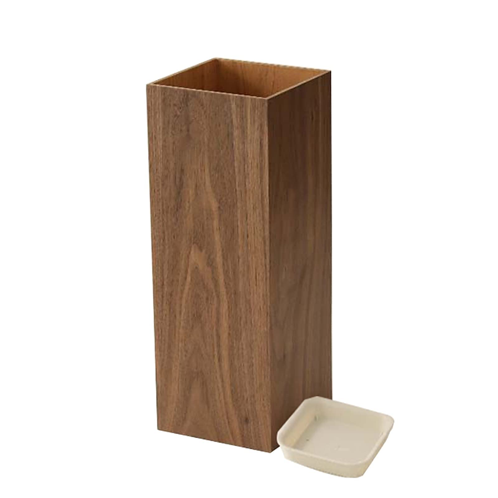 Porte-parapluie en bois anti-goutte avec bac indépendant pour un rangement propre et ordonné