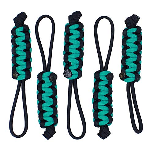 Bubbasgaragetv - Paracord Grab Handles For Jeep Wrangler/Gladiator Cj Yj Tj Jk Jl Jt (Turquoise) #TOP5