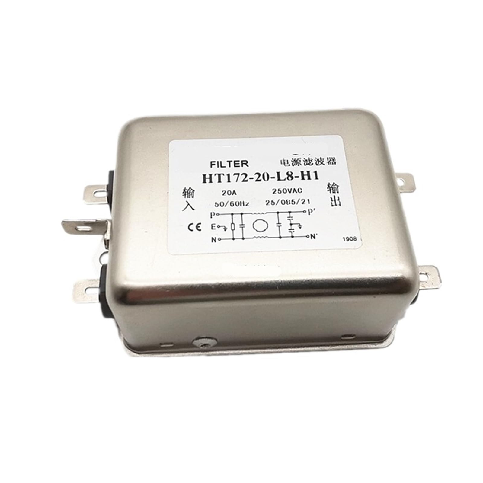 Filtro de potencia XAM para proteger maquinaria de estudio y talleres de 220V