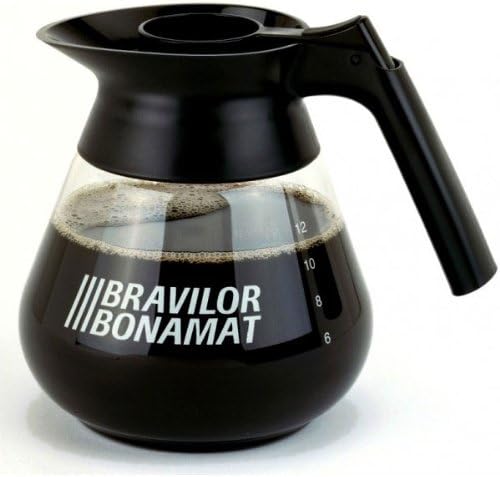 Bravilor Pyrex Coffee Decanter - Case of 10 | Coffee Jugs, Glass Coffee Decanters | For Use With Coffee Filter Machine