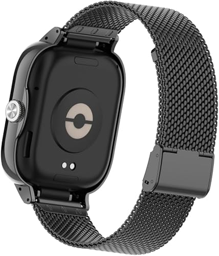 Miniatura 5 de HOPMC Ajustable y cómodo con Redmi Watch 4 correa de metal 0.866 in malla de acero inoxidable correas de repuesto para Redmi Smartwatch 4