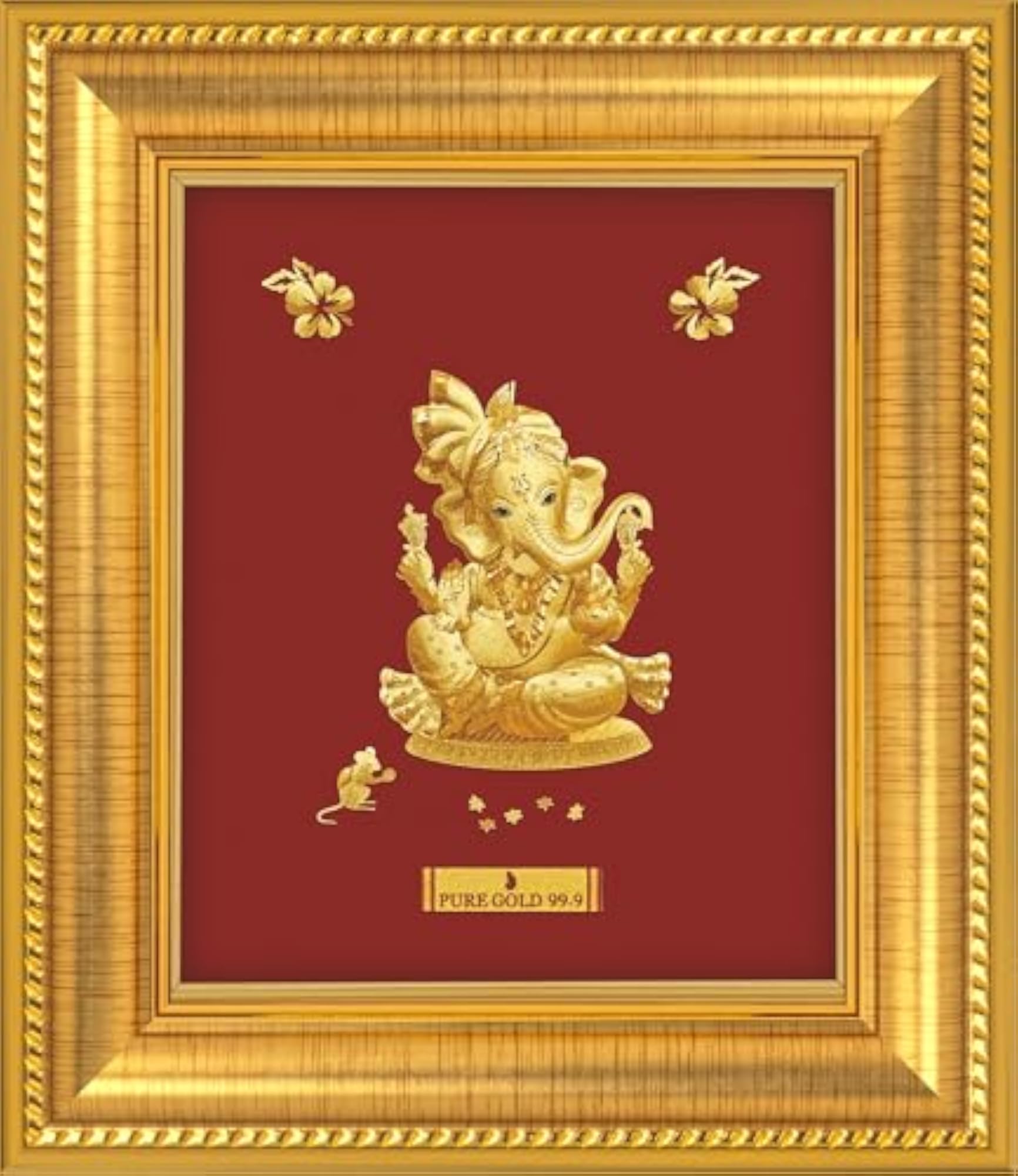 A7 Lord Haridara 24Karat Pure Gold Sheet Artwork