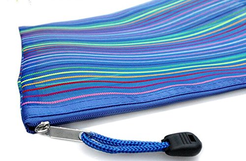 5 pezzi in nylon colorato Rainbow Stripe Paper