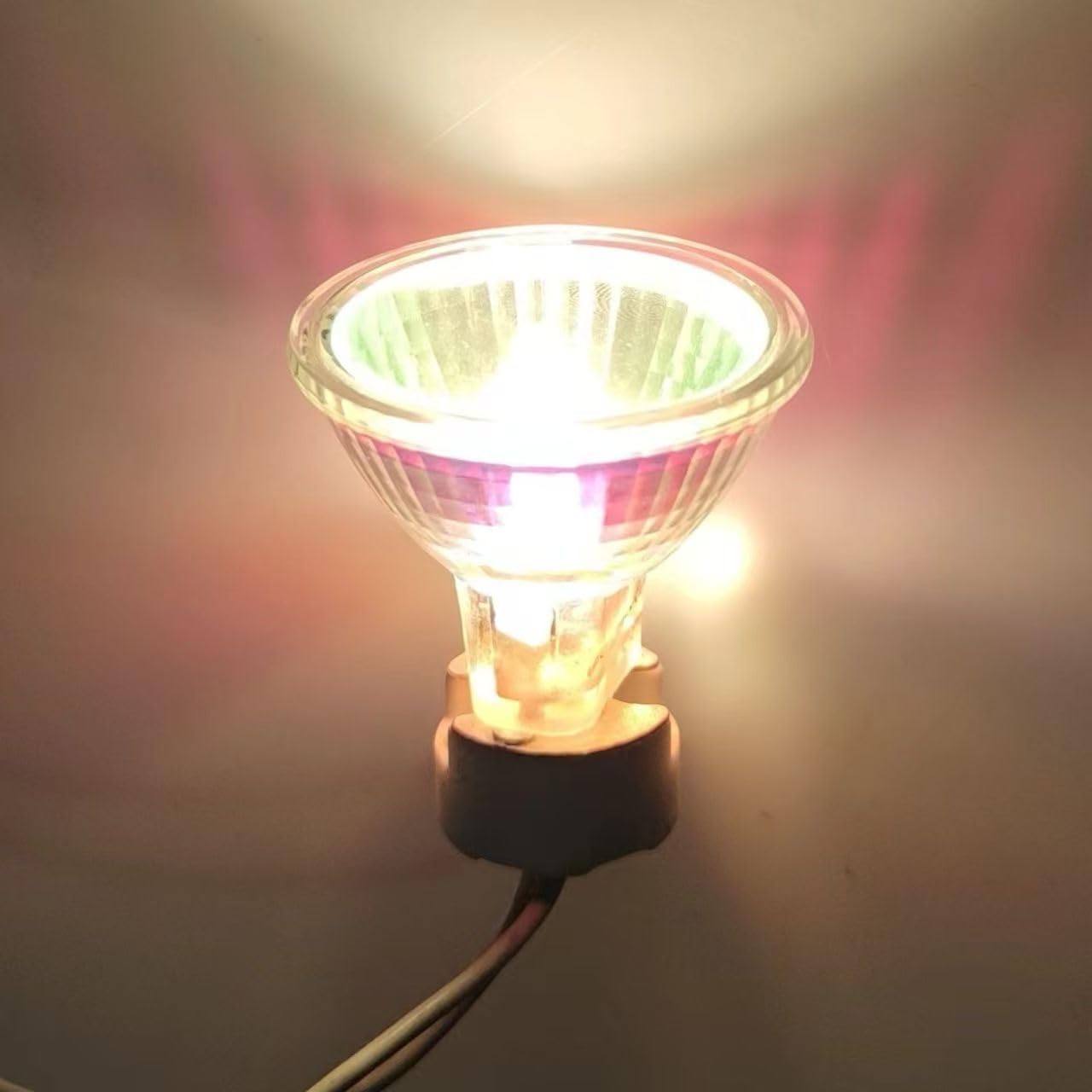 BLOMDE Culot halogène MR11, 110 V, 10 W, 20 W, 35 W, 50 W, ampoule halogène blanc chaud 2700 K, convient aux lampes sur rail et à l'éclairage décoratif de la maison. (20 unités / 110 V 10 W)