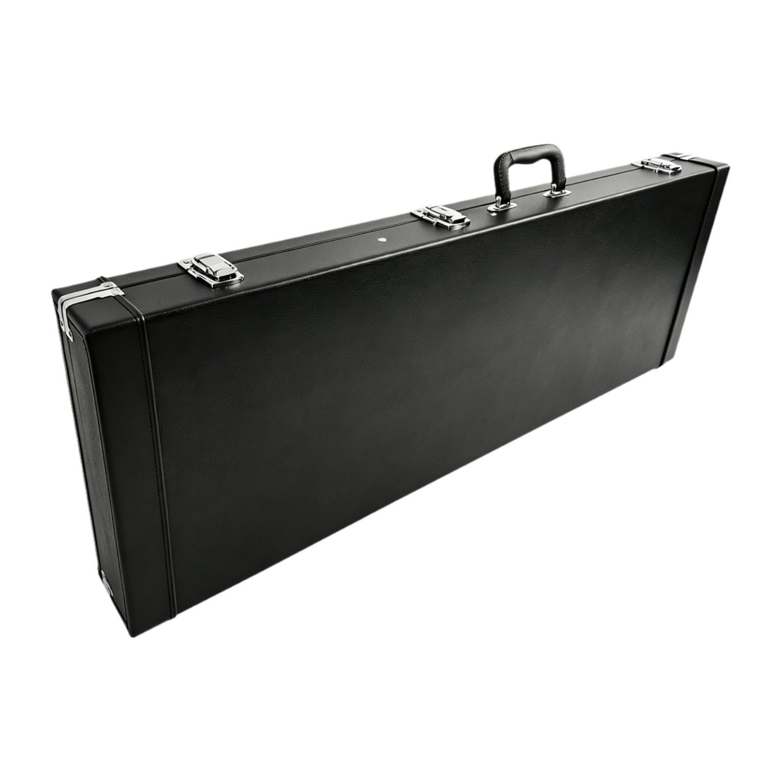 Generic Custodia Rigida per Chitarra Elettrica, Resistente, con Scomparto Accessori.