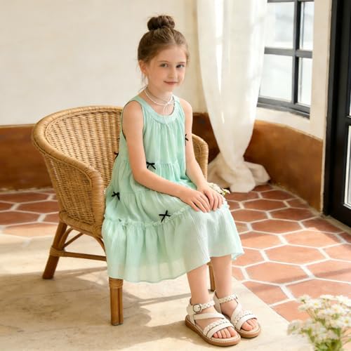Image of Kiderence Toddler Girls Sandals Little Girls Kids Summer Shoes Toddler Sandals