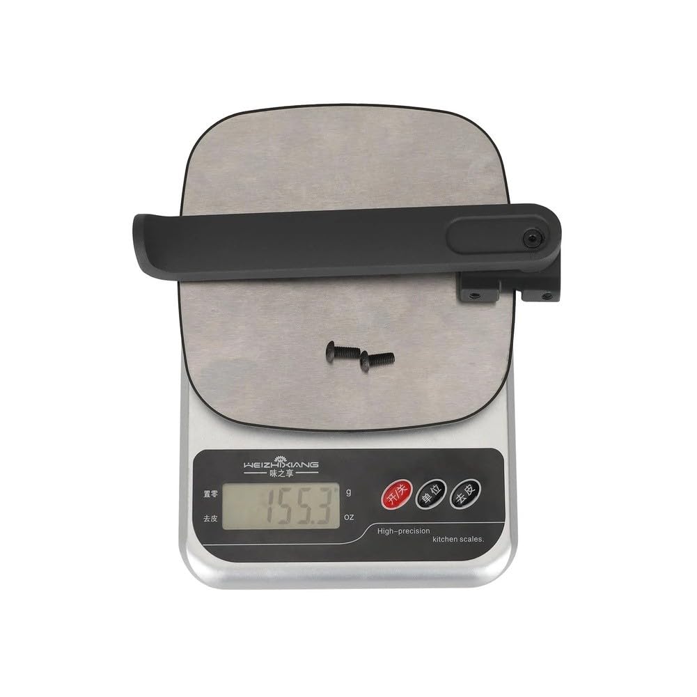 Béquille de trottinette électrique pour 4 Ultra, accessoire robuste gris avec installation, design compact pour un soutien stable