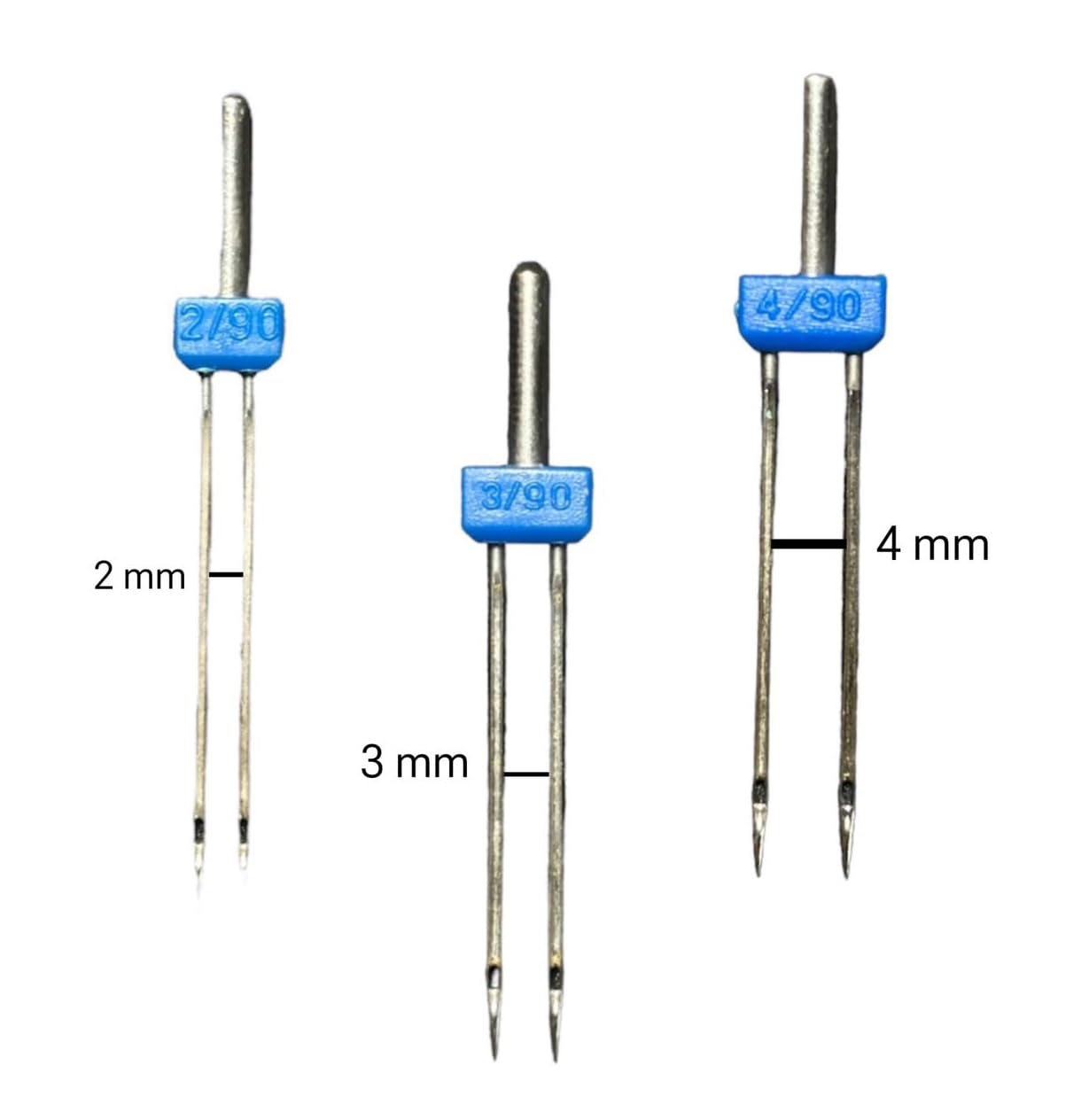 Zenith Combo of 3 Twin Steel Needles and one Bobbin Case — Amazon image 3