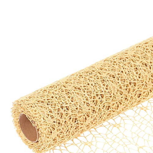 Deco Fita Poly Poly Mesh Fita Deco Poly Mesh Fita para Festival de Páscoa Grinalda Grinaldas E Decor