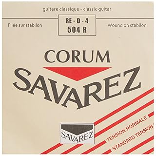 Corde au détail guitare classique – Savarez 504R Corum Alliance rouge – Ré tirant normal - Les Beatles, Paul McCartney, John Lennon, RIngo Starr, George Harrison