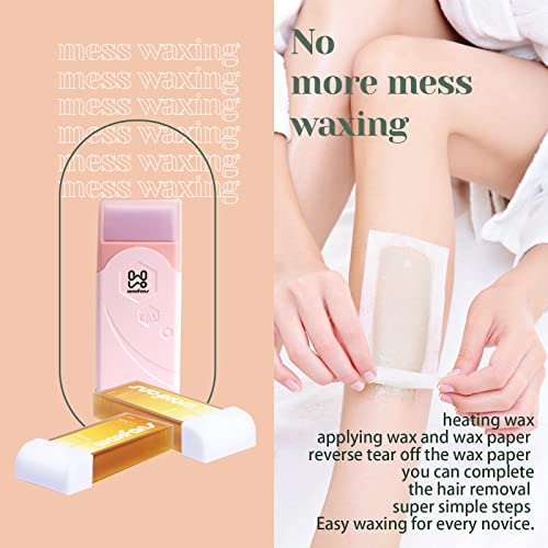Waxfans Waxing,Easy To Use,Waxing Kit For Women Men,Suitable For Beginners Waxing At Home,Long-Lasting Hair Removal Effect Enjoy Sexy Skin,Great Gift Waxing Kit #TOP3