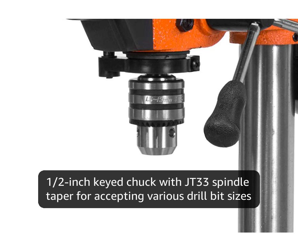 WEN 4206T 2.3-Amp 8-Inch 5-Speed Cast Iron Benchtop Drill Press
