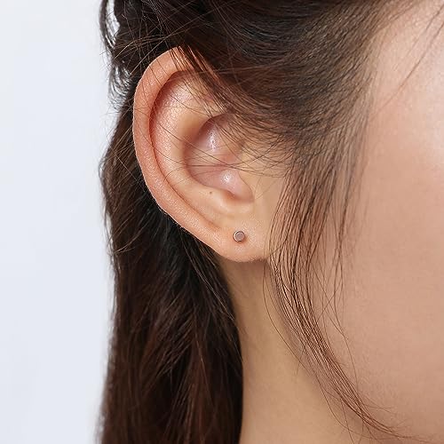 Piercing tragus acier inoxydable or unisexe à vis - 6