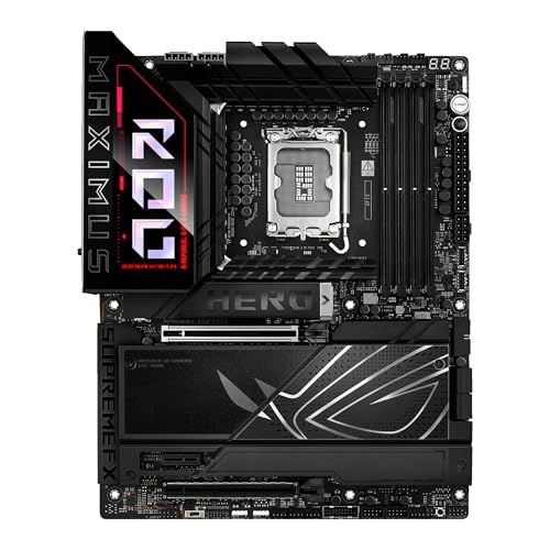 ASUS ROG Maximus Z890 Hero Intel® Z890 LGA 1851 ATX Motherboard, Advanced AI PC-Ready, 22+2+1+2 Stages, DDR5, WiFi 7, 3X PCIe® 5.0 M.2, Thunderbolt™ 4, USB Type-C®, AI Overclocking/Cooling/Networking by ASUS - Image 8