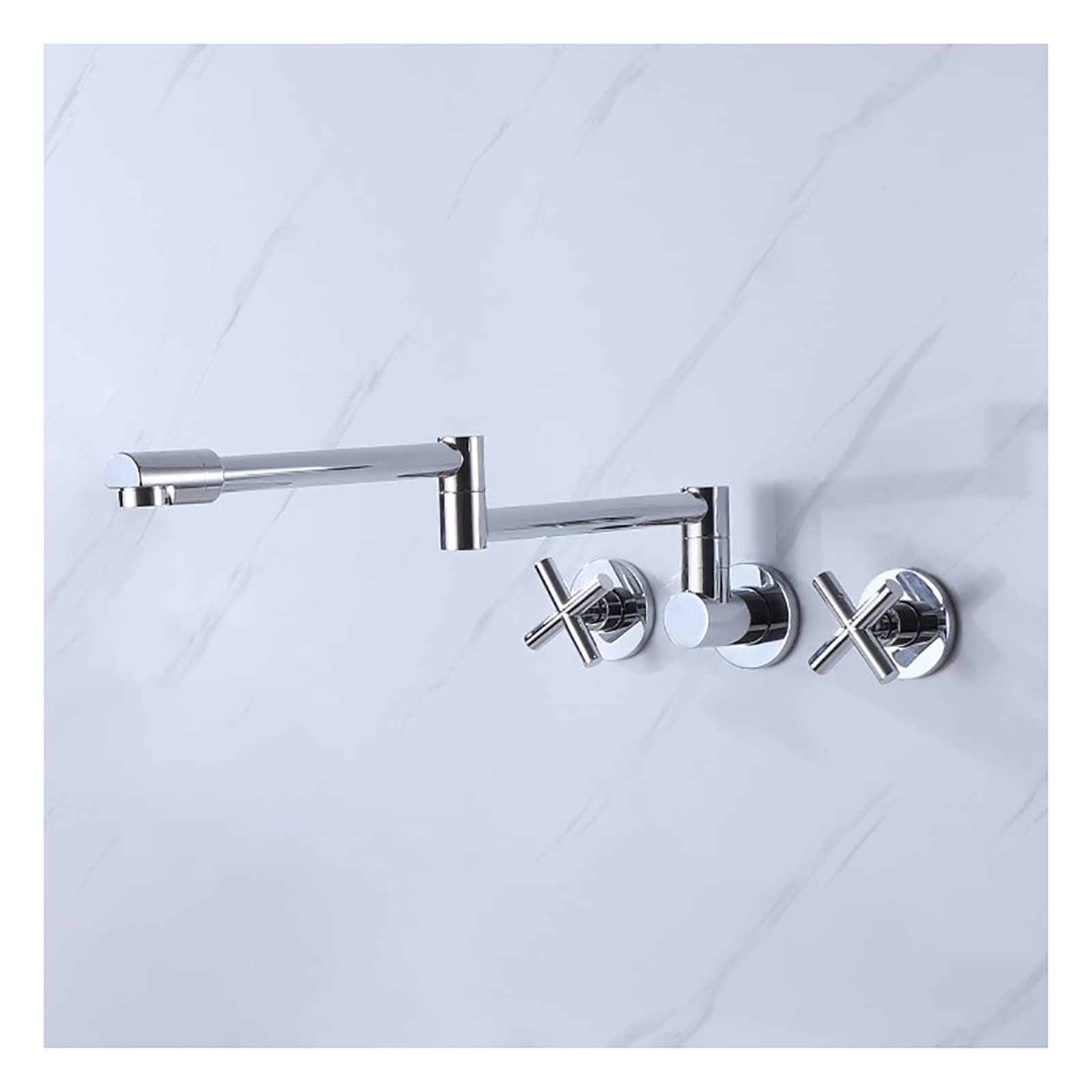 Robinet de cuisine pliable pour plaques de cuisson et grands faits-tout