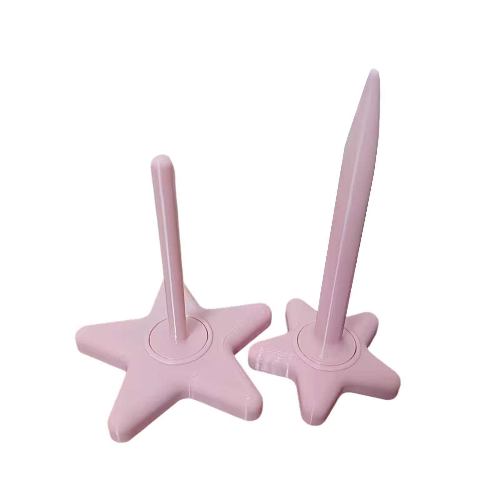 Mubsar 3D Printed Yarn Spinner Smooth Rotating Yarn Holder Cute Star Tangle-Free Yarn Spinner for Crocheting Knitting Lovers