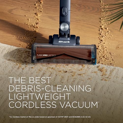 Image of Shark PowerDetect Speed Clean & Empty Cordless Stick Vacuum | Luxe Collection, Powerful Suction, HEPA Filtration, Carpet & Hard Floor, Portable, Vacuum for Pet Hair, Harbor Slate, IA3246BL