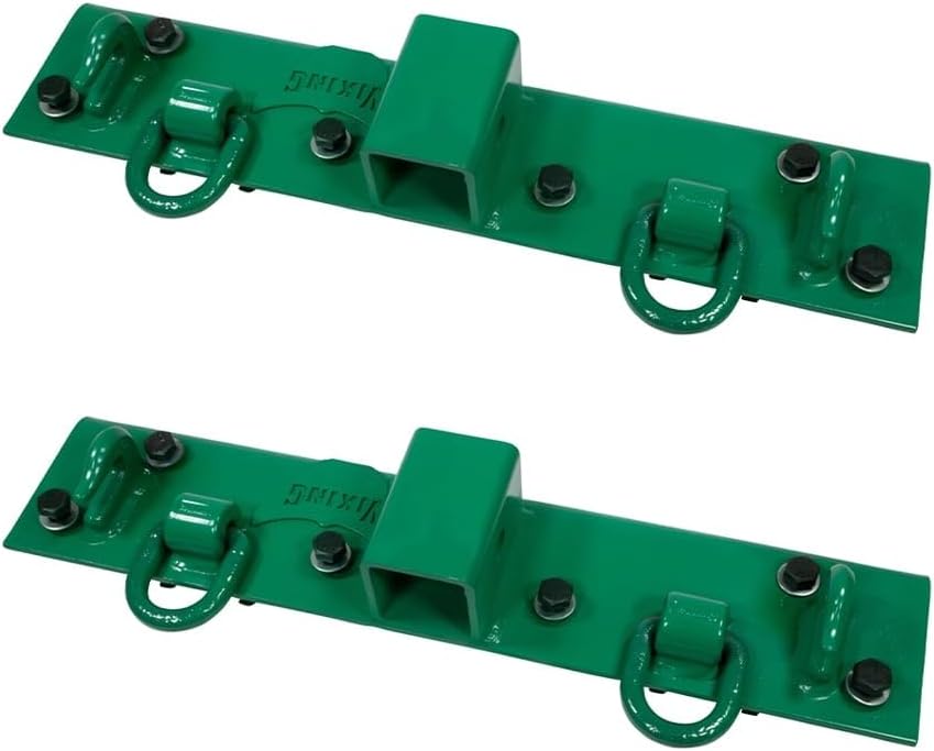 Mytee Products (2 Pack Tractor Bucket Hooks Bolt on 4"x5" w/ 2" Receiver for Kubota