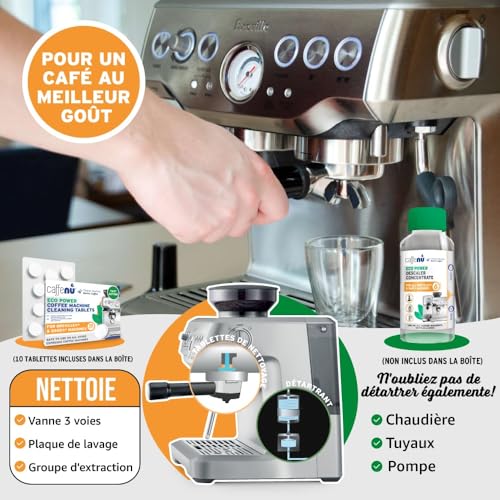 Caffenu Sage Compatible Pastille Nettoyage Machine a Cafe x 10 – vue 5