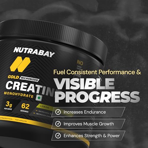 Nutrabay Gold Creatine 3g, 250g, Lemon - Image 5