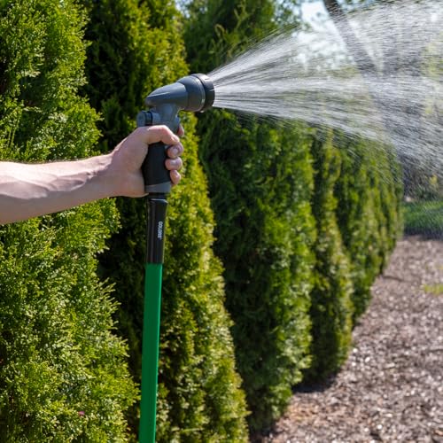 Image of Flexzilla Colors Lead-In Garden Hose 5 /8in. x 5ft., Lightweight All-Weather Water Hose, Durable and Flexible, Leak-Free Connections, Forest Green