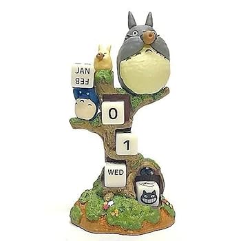 となりのトトロ　万年カレンダー　クスノキの上　スタジオジブリ ジブリ となりのトトロ 万年カレンダー - メルカリ