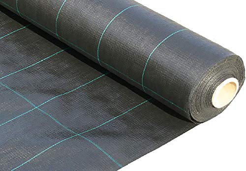 Flonatur. Geotextil-Unkrautschutznetz, 100 g, Rolle 2 x 5 = 10 m Cover