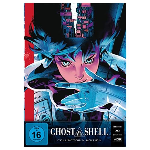 Ghost in The Shell Collector's Edition (Box A, 4K Ultra HD+3 Blu-rays+OST+Manga)