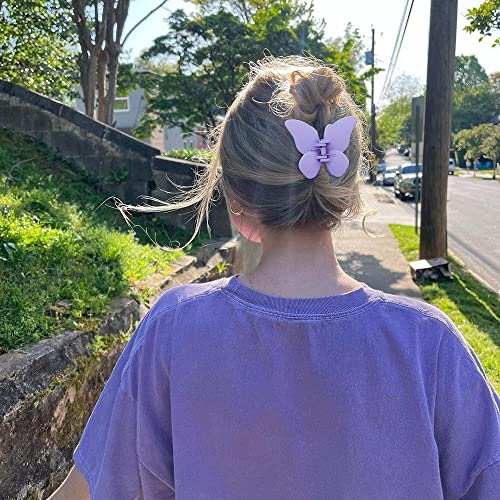 Pinzas para cabello tipo mariposa Atoden 4 piezas miniatura 3