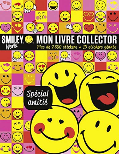 Smiley - Mon livre Collector Spécial Amitié - Avec plus de 2 800 stickers - Dès 6 ans