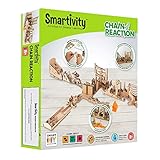 Smartivity Chain Reaction Engineering, STEM Learning Toy Construction Kit for Kids Ages 8 and Up
