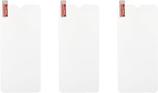 طقم واقي شاشة زجاج مقوى من 3 قطع لموبايل ريلمي اكس تي برو - شفاف