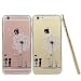 iPhone 6 Case, iPhone 6S Case, Dorami Clear Soft TPU Case with Delicate 3D Print Protective Bumper Slim Case [Maya Series][Perfect Fit][Ultra Thin] for iPhone 6/6S (Grow Together)