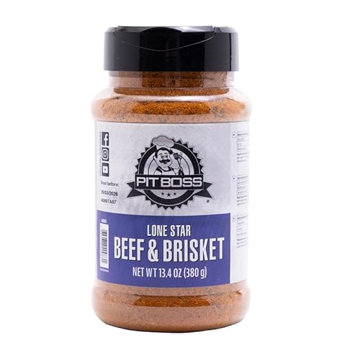PIT BOSS Épices Lone Star Beef & Brisket pour bœuf 380gr