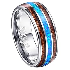 8mm-Blue Created Opal