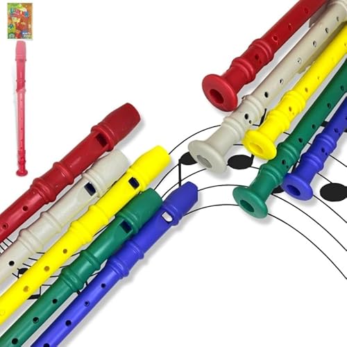Europio - Flauta Doce Infantil Brinquedo Instrumento Plástico Barato