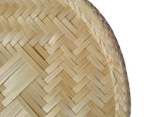 Image of Hand Fan /Pakha /Pankha /air Blower /Bamboo Made Handicraft Fan with Handle. (Queen)