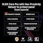 ASUS ROG Strix 32” 4K OLED Gaming Monitor (XG32UCWG) - TrueBlack Glossy OLED, Dual Mode (4K@165Hz, FHD@330Hz), 0.03ms, G-SYNC Compatible, Neo Proximity Sensor, USB-C, HDMI 2.1, 3 yr Warranty - Image 4