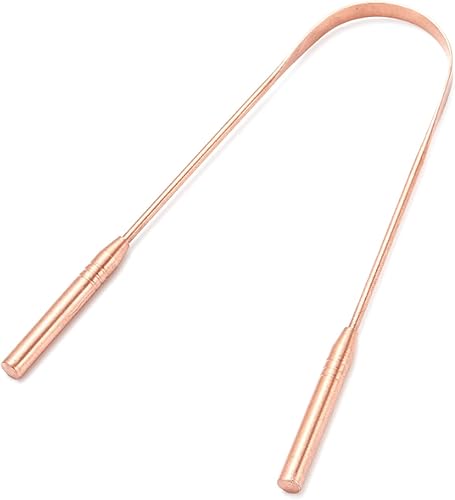 Miniatura 2 de Gaia Guy Raspador de lengua de cobre 100% puro, sin plástico, satisfacción de limpieza de lengua pura