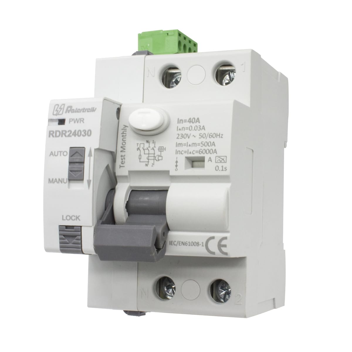 Interruptor Diferencial Auto Rearmable Superinmunizado (RDR24030)