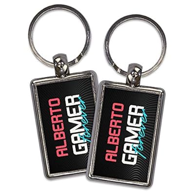 LolaPix Llavero Gamer. Regalo original para frikis. Llaveros personalizados. Imagen por las 2 caras. Forma rectangular. Varios modelos. Gamer Forever | Ya disponible en tu tienda friki favorita! En mundofriki.es!