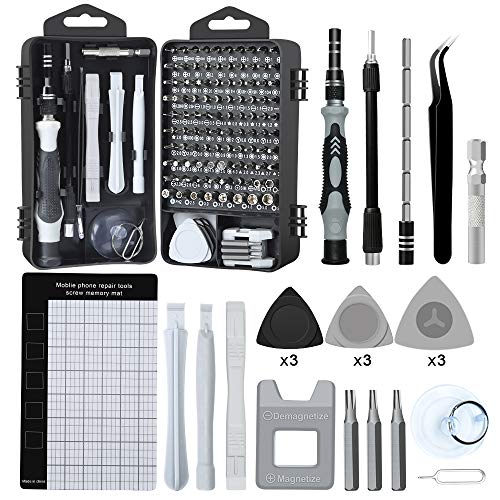 122 in 1 Schraubendreher Set Feinmechanik mit Magnetische Platte Mini Feinmechaniker Satz Torx Bit Präzisions Elektronik Reparatur Set für iPhone Laptop Tablet Spielzeug Uhren Kamera Brillen … 1 122 in 1 Schraubendreher Set Feinmechanik mit Magnetische Platte Mini Feinmechaniker Satz Torx Bit Präzisions Elektronik Reparatur Set für iPhone Laptop Tablet Spielzeug Uhren Kamera Brillen …