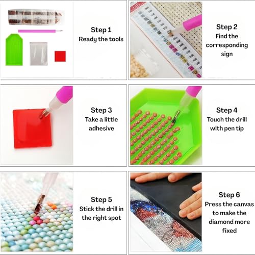 Image of Flavizo Diamond Painting Kit for Adults, Sea Turtle DIY Craft with Drill Rhinestones Canvas, Creative Diamonds Artwork, Handmade Decoration Sparkling Home Wall Display (30cm X 30cm)