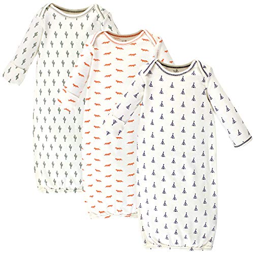Image of Touched by Nature Unisex Baby Organic Cotton Gowns