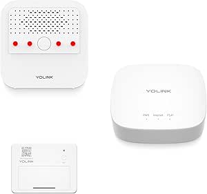Sensore Wireless YoLink LoRa Per Monitoraggio Livello Acqua, Alimentato A Batteria, 2 AAA Incluse